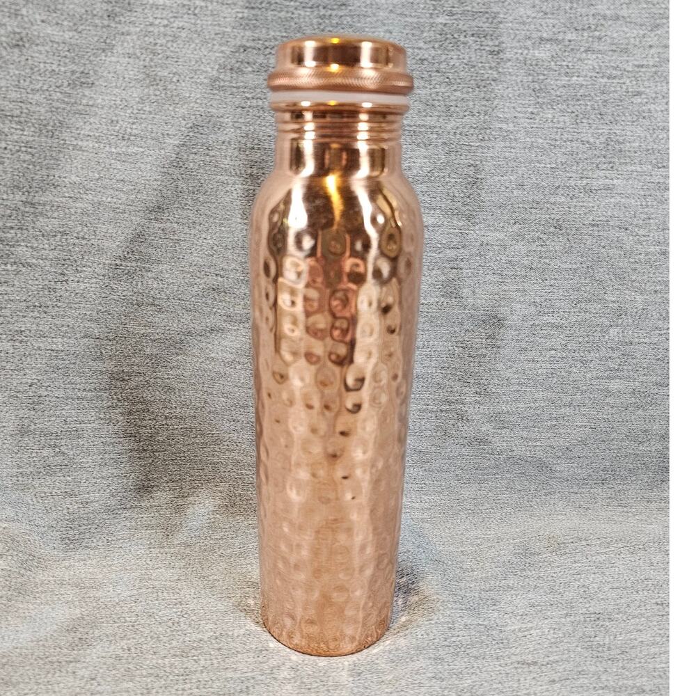 Hammered Copper Water Bottle